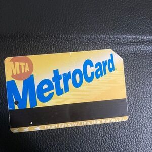 Metro card used